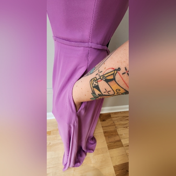 Primrose Mori Lee Bridesmaid Dress 21705 Size 8 - Picture 4 of 4